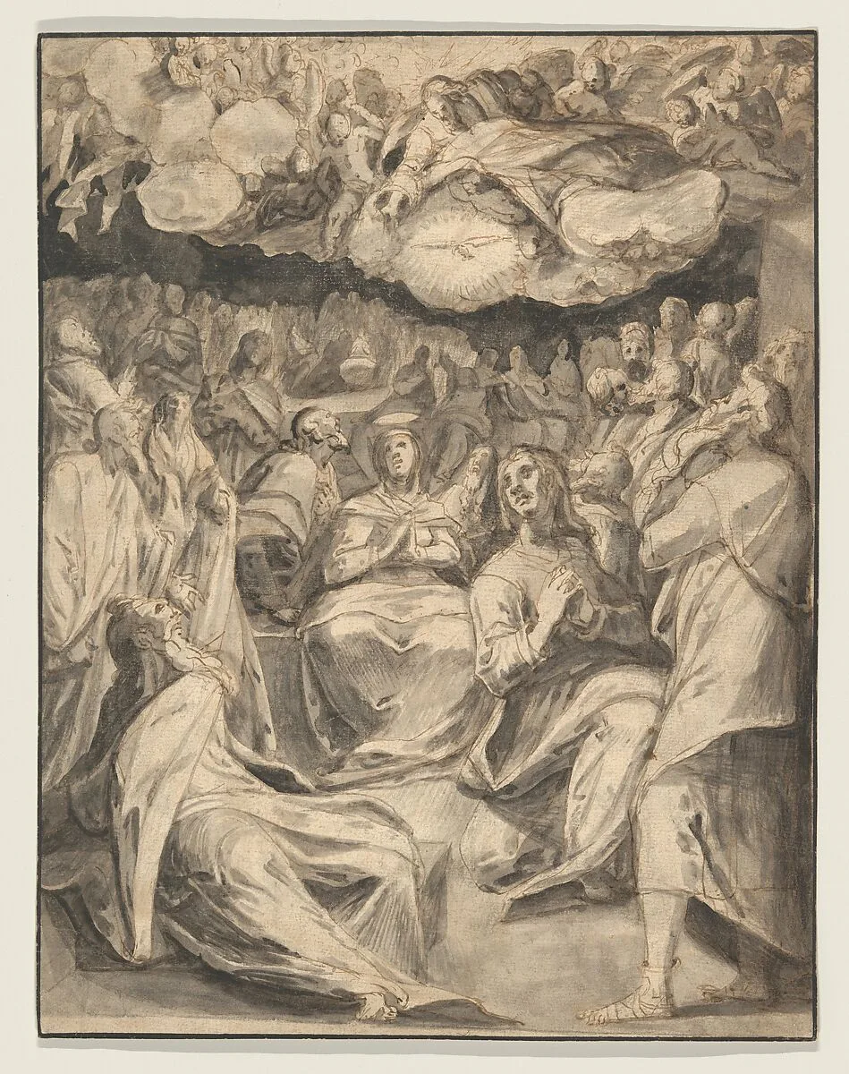 The Pentecost — Master of the Egmont Albums