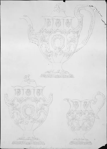 Nicholas Biddle tea service