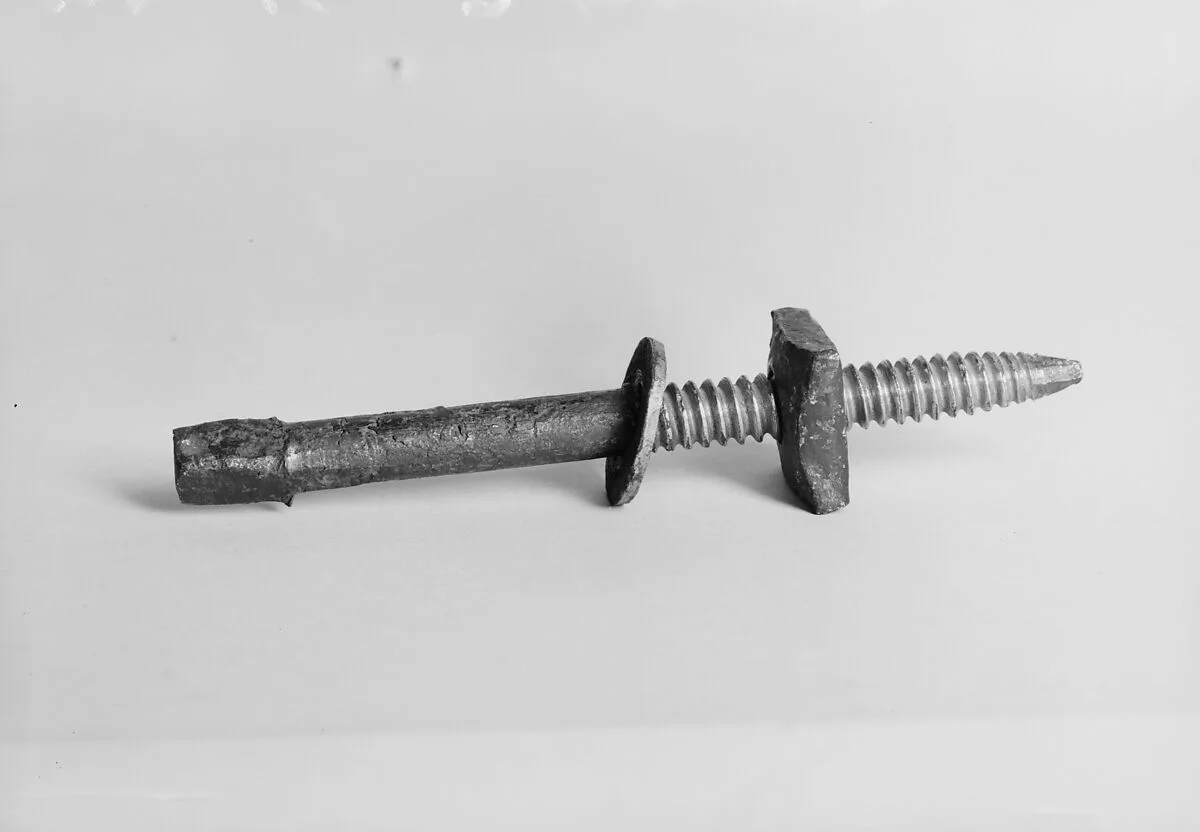 Bolt, Nut, and Washer — Unknown