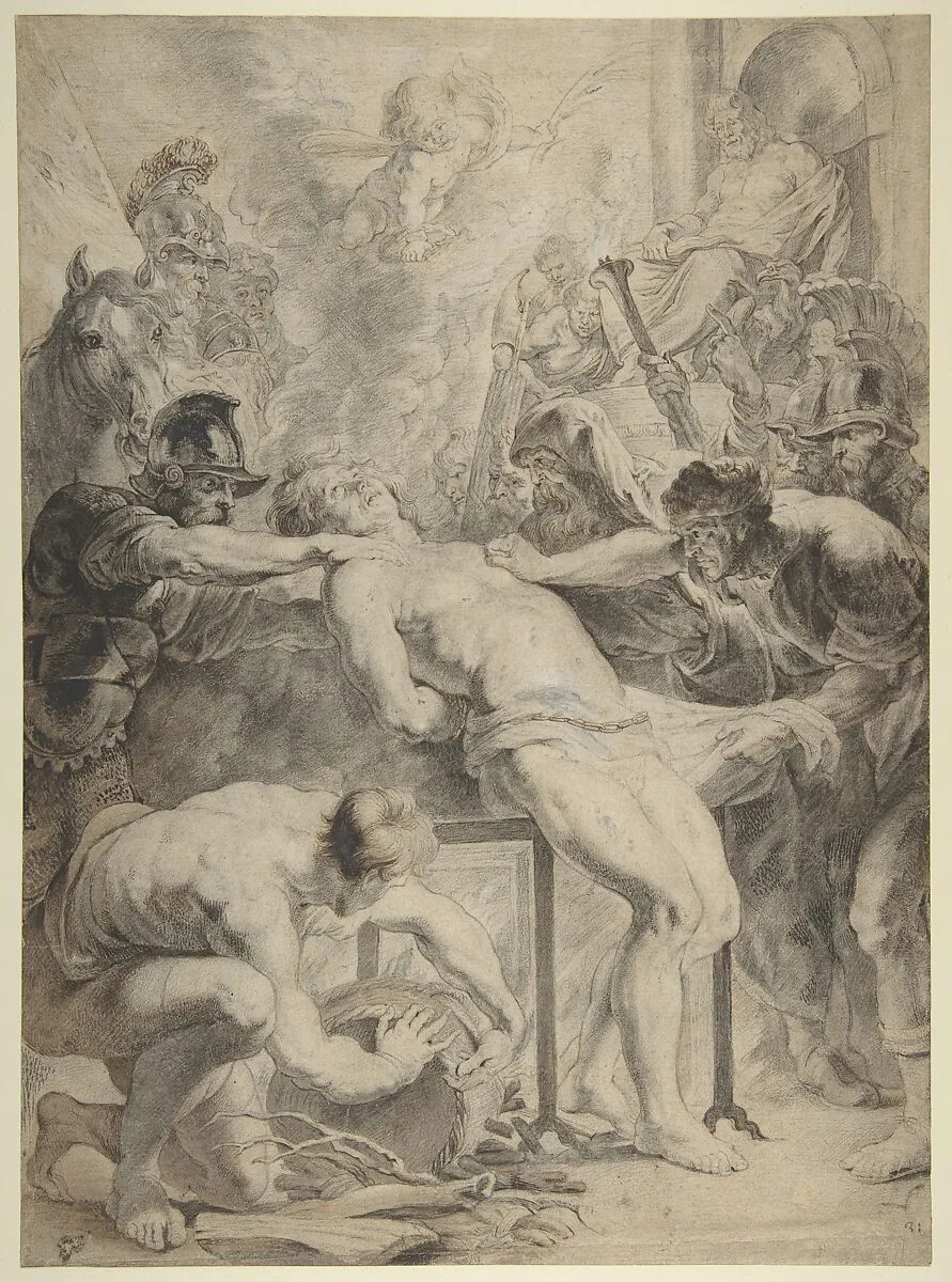 Martyrdom of Saint Lawrence — Peter Paul Rubens|Anthony van Dyck
