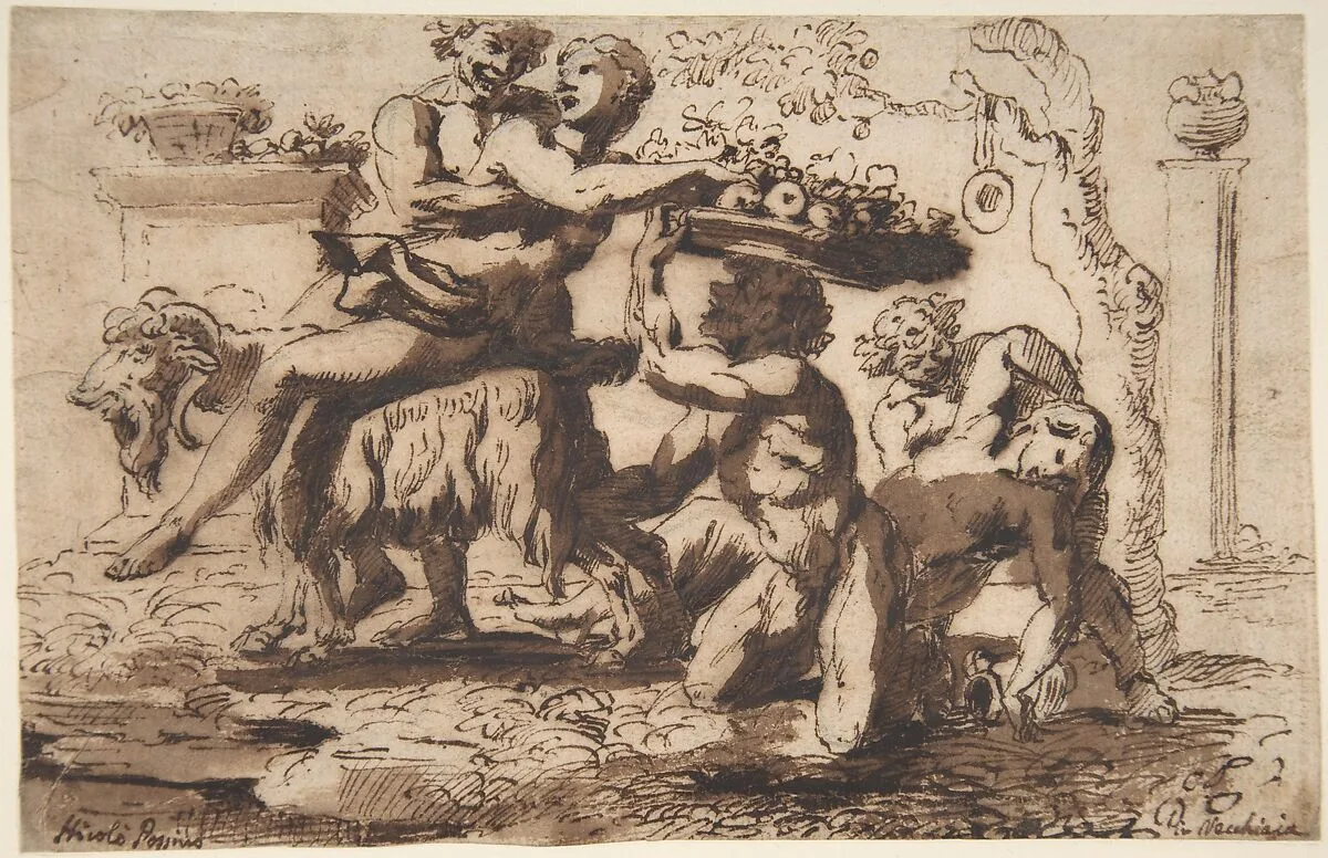 Bacchanal — Nicolas Poussin