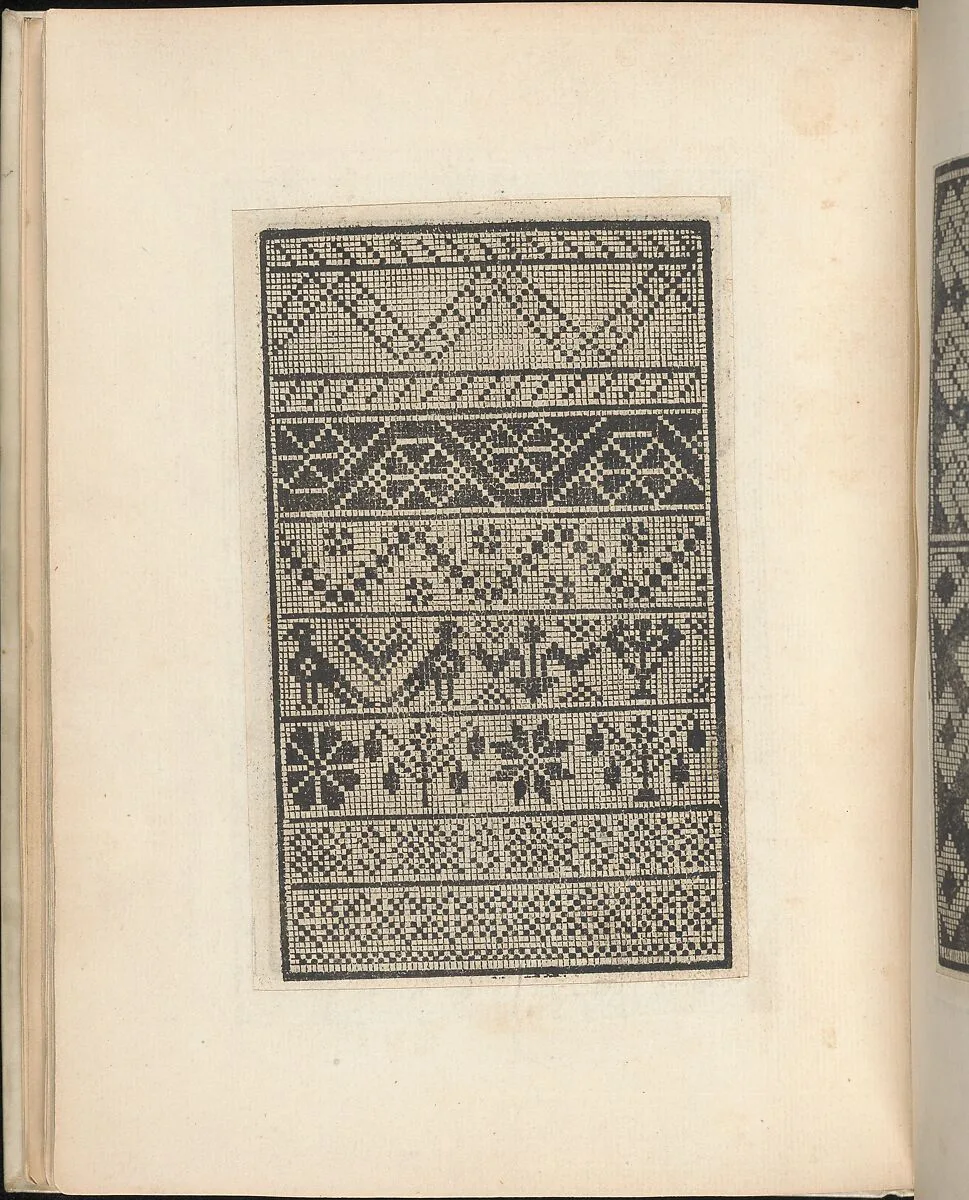 Esemplario di lavori, page 11 (verso) — Nicolò Zoppino