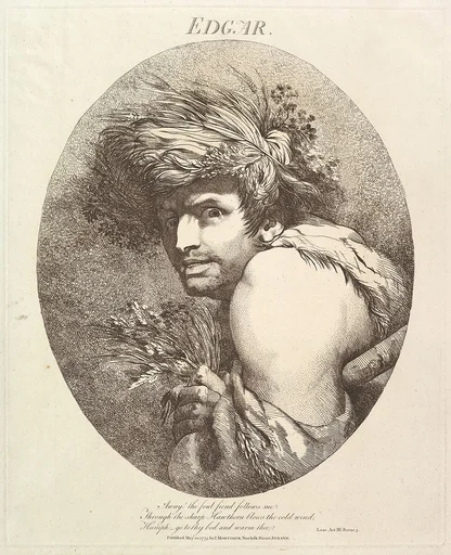 Edgar (from "Twelve Characters from Shakespeare")