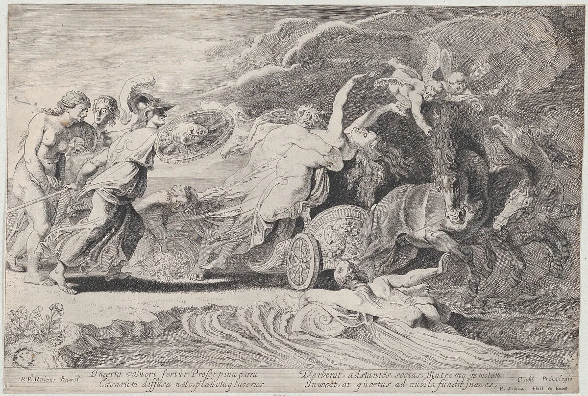 The Abudction of Proserpina — Peter Paul Rubens|Pieter Soutman