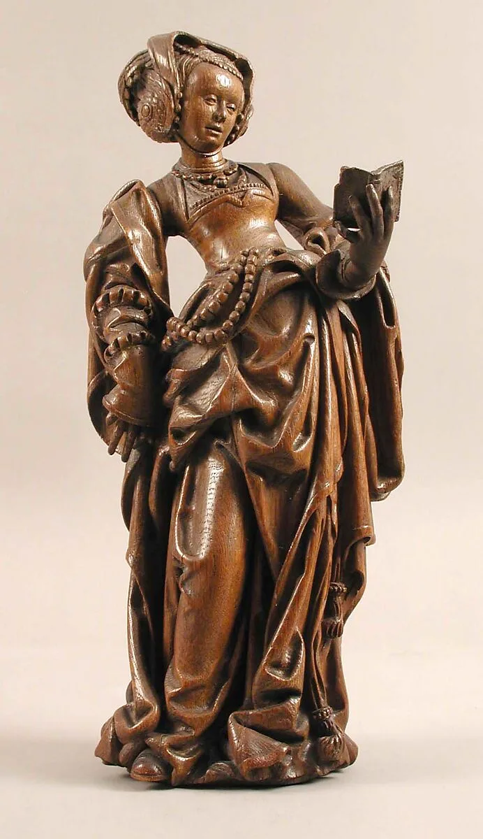 Female Saint with a Book — Unknown