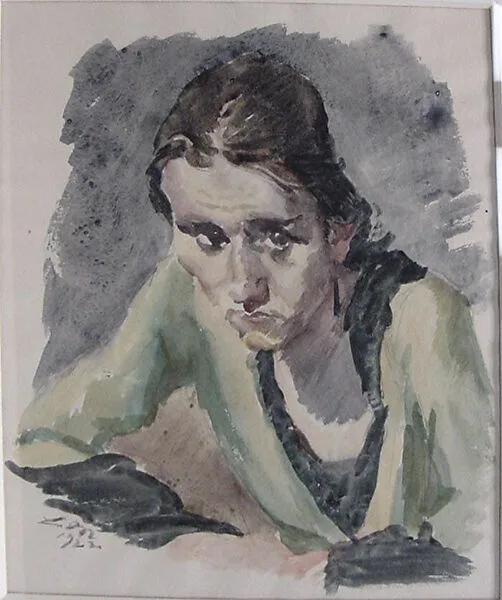 Portrait of a Young Girl — Ludwig Meidner