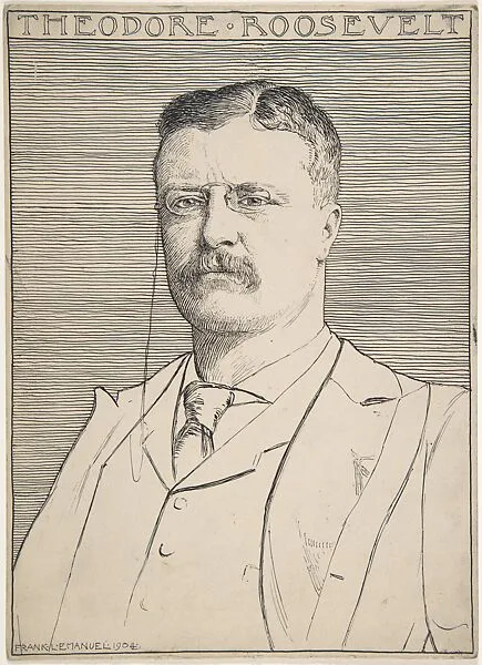 Portrait of Theodore Roosevelt — Theodore Roosevelt|Frank Lewis Emanuel
