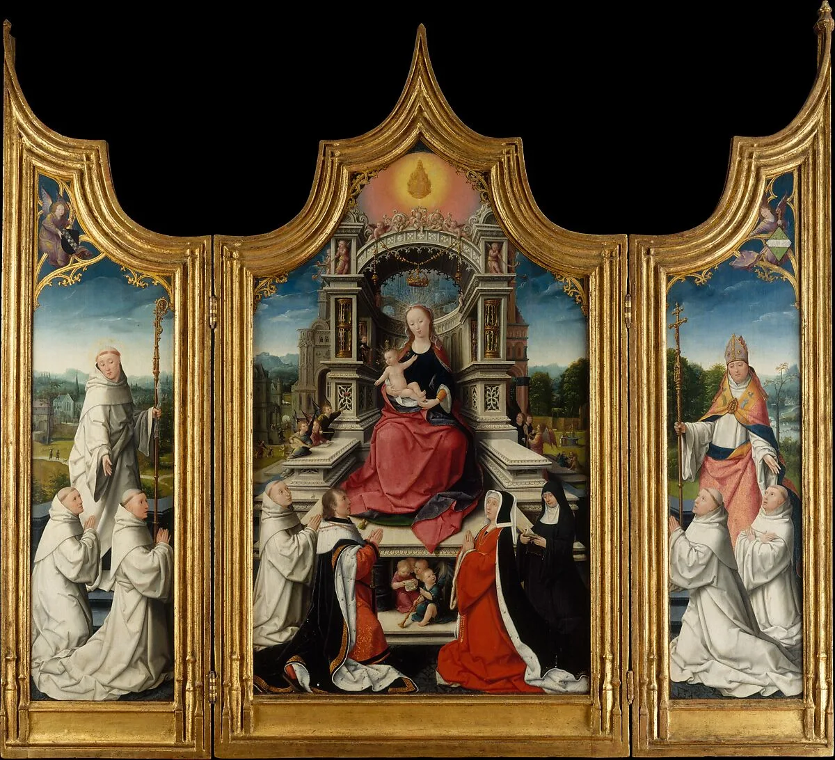 The Le Cellier Altarpiece — Jean Bellegambe