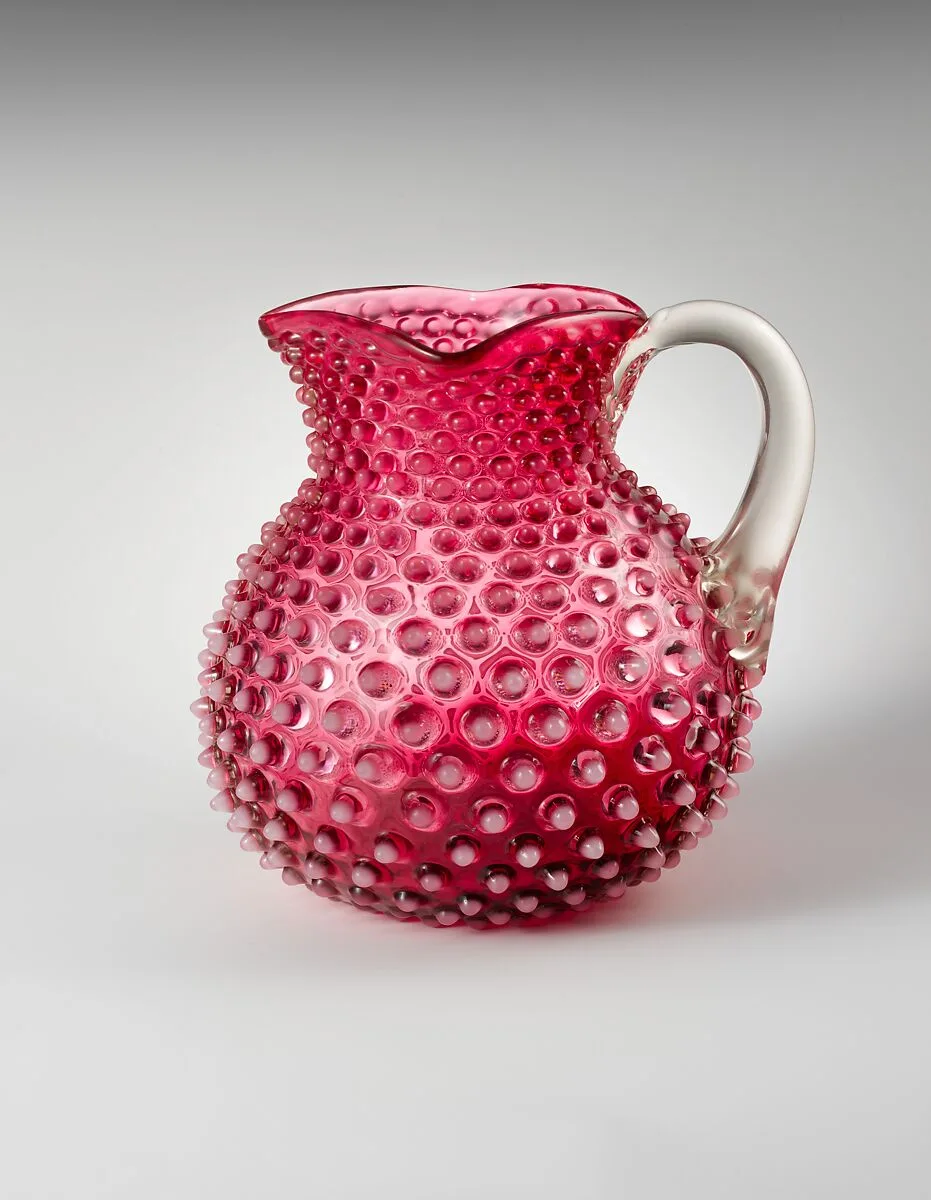 Hobnail Pitcher — Hobbs, Brockunier and Company