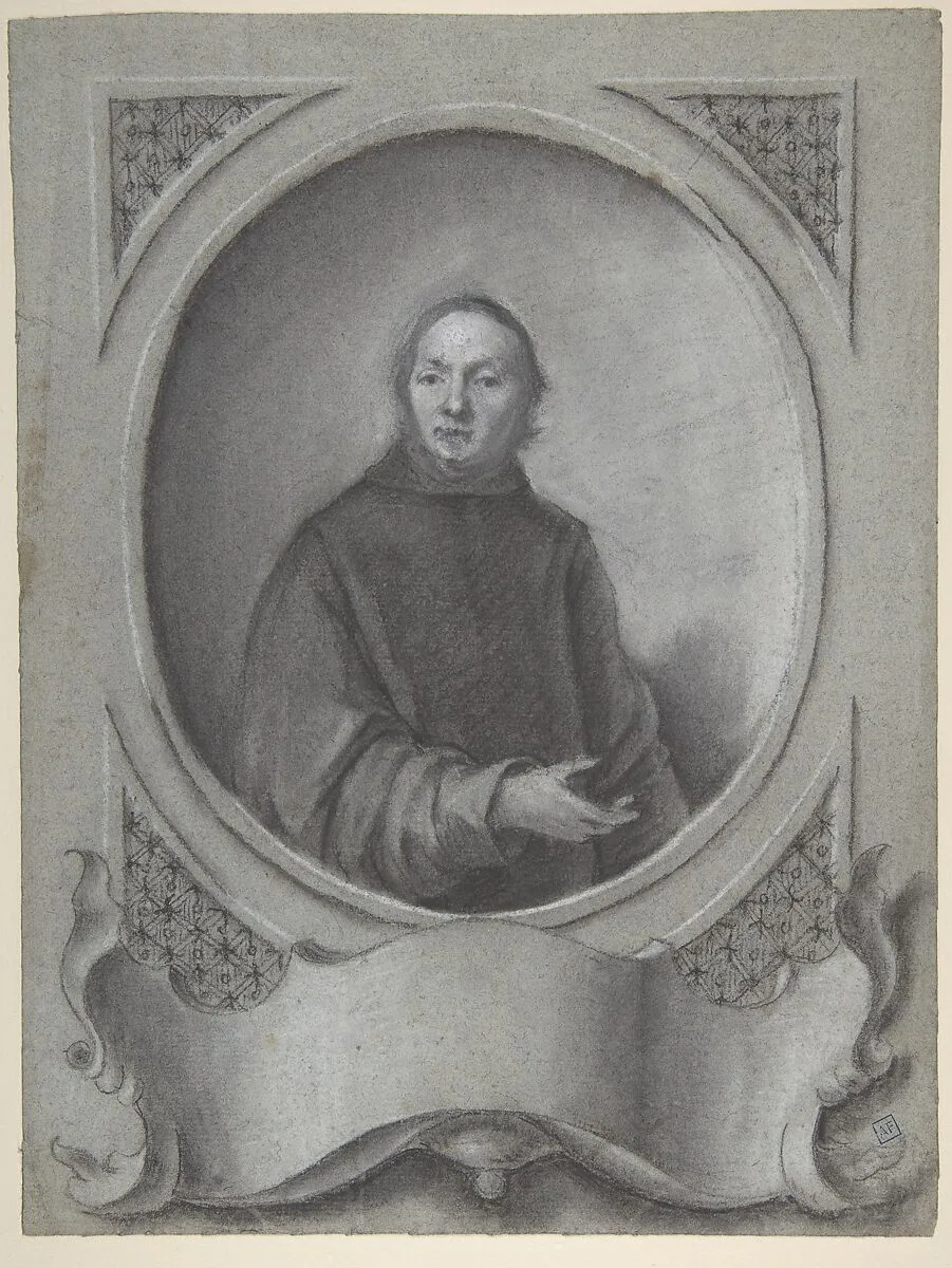 Portrait of a Man in a Monastic Habit — Bartolommeo Nazari (Nazzari)