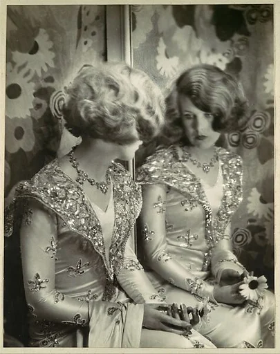 Miss Nancy Beaton Holding a Daisy, Age 17