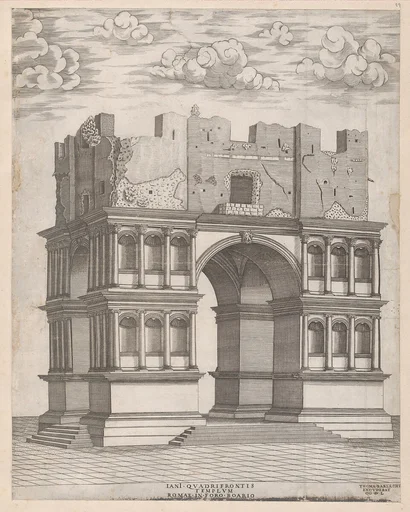 Speculum Romanae Magnificentiae: Temple of Janus