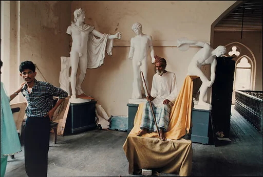 A Model, J.J. School of Art, Bombay, Maharashtra