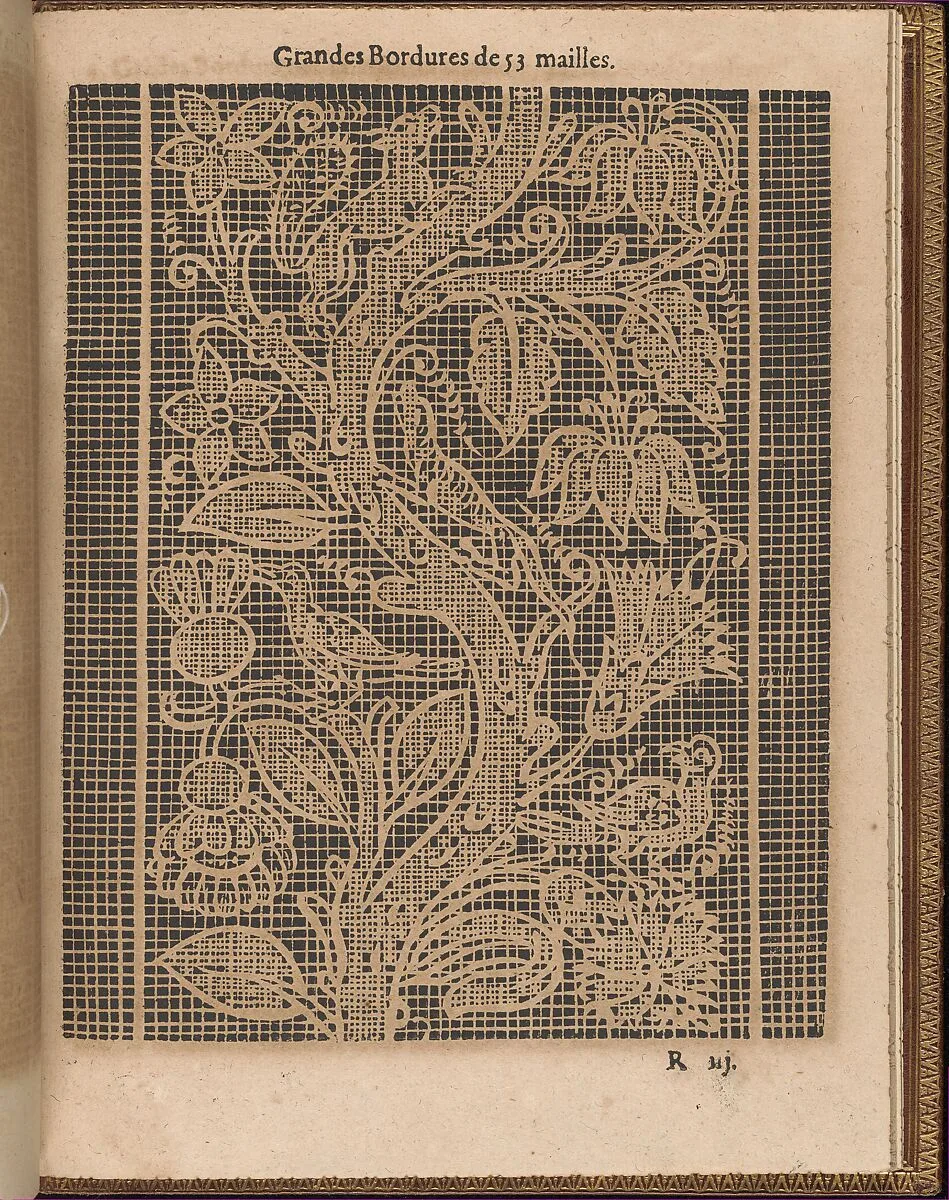 La Pratique de l'Aiguille, page 66 (recto) — Matthias Mignerak|Pierre Firens|Marie de Medici|Jean Le Clerc