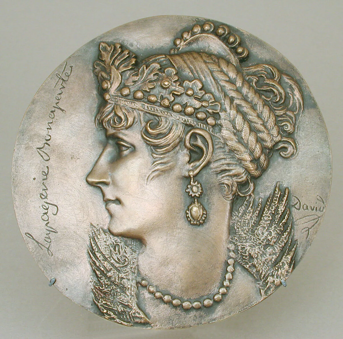 Josephine Bonaparte (née Tascher de la Pagerie), first wife of Napoleon I — Pierre Jean David d'Angers