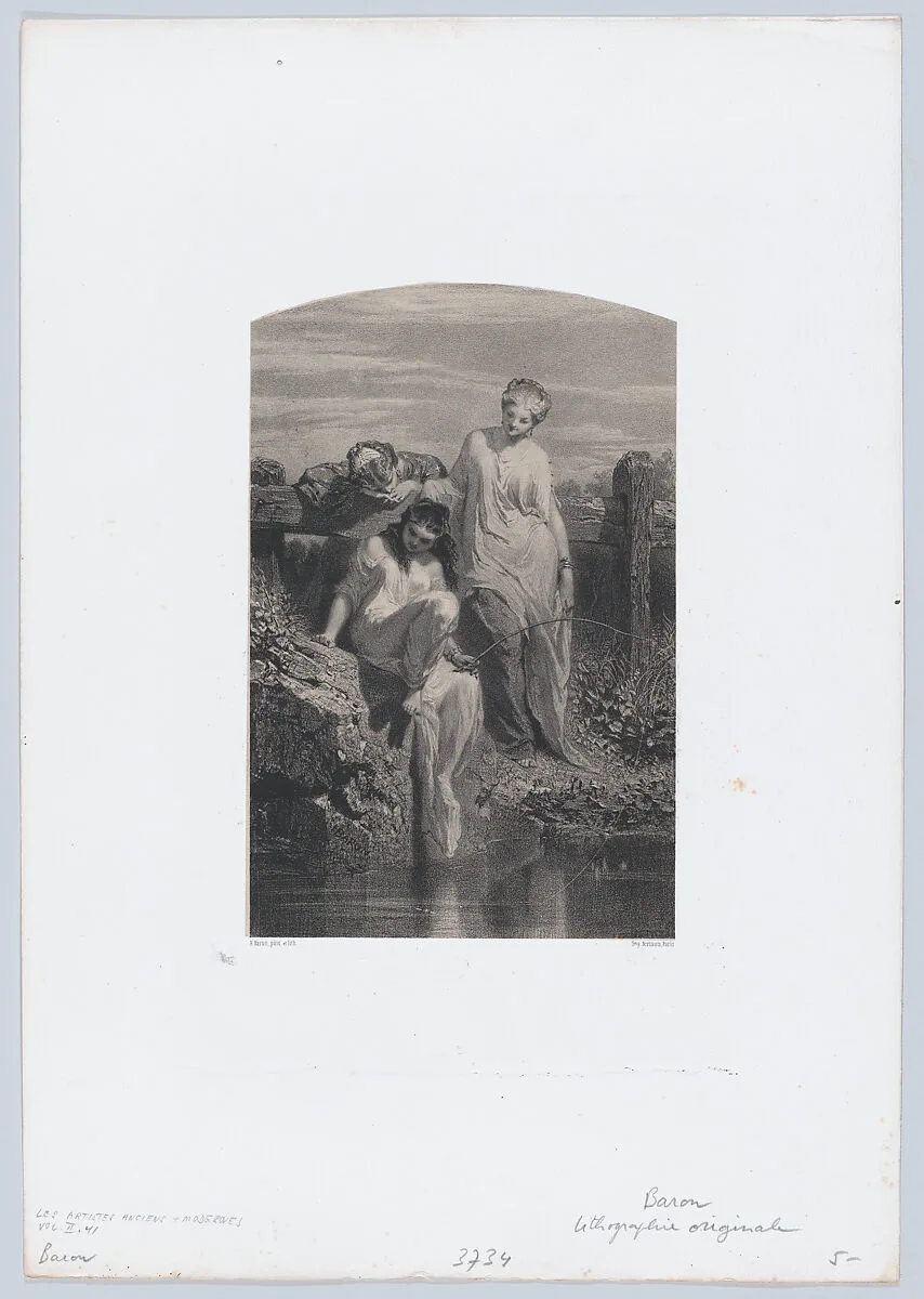 The Fishermen — Bertauts|Henri-Charles-Antoine Baron