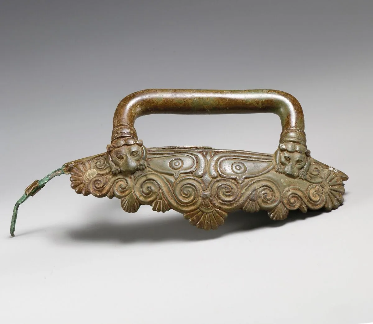 Two bronze handles — Unknown