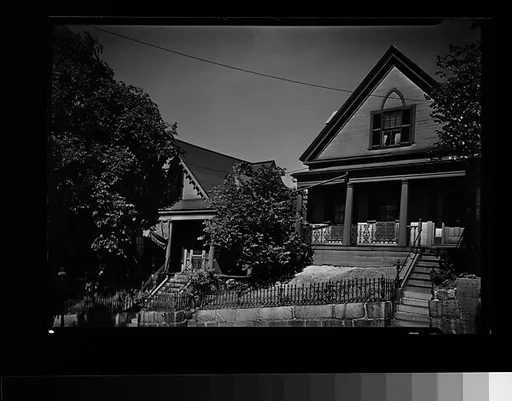 [Two Gothic Revival Houses, South Boston, Massachusetts]