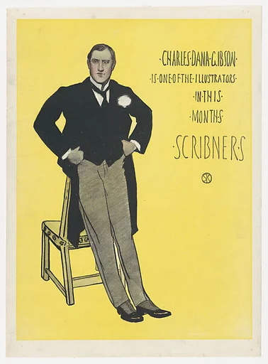 Scribner's: Charles Dana Gibson, August