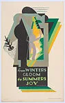From Winters Gloom to Summers Joy — Edward McKnight Kauffer|Underground Electric Railways of London|Vincent Brooks, Day & Son