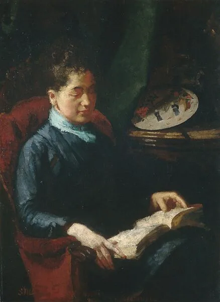 Woman Reading — Susan Macdowell Eakins
