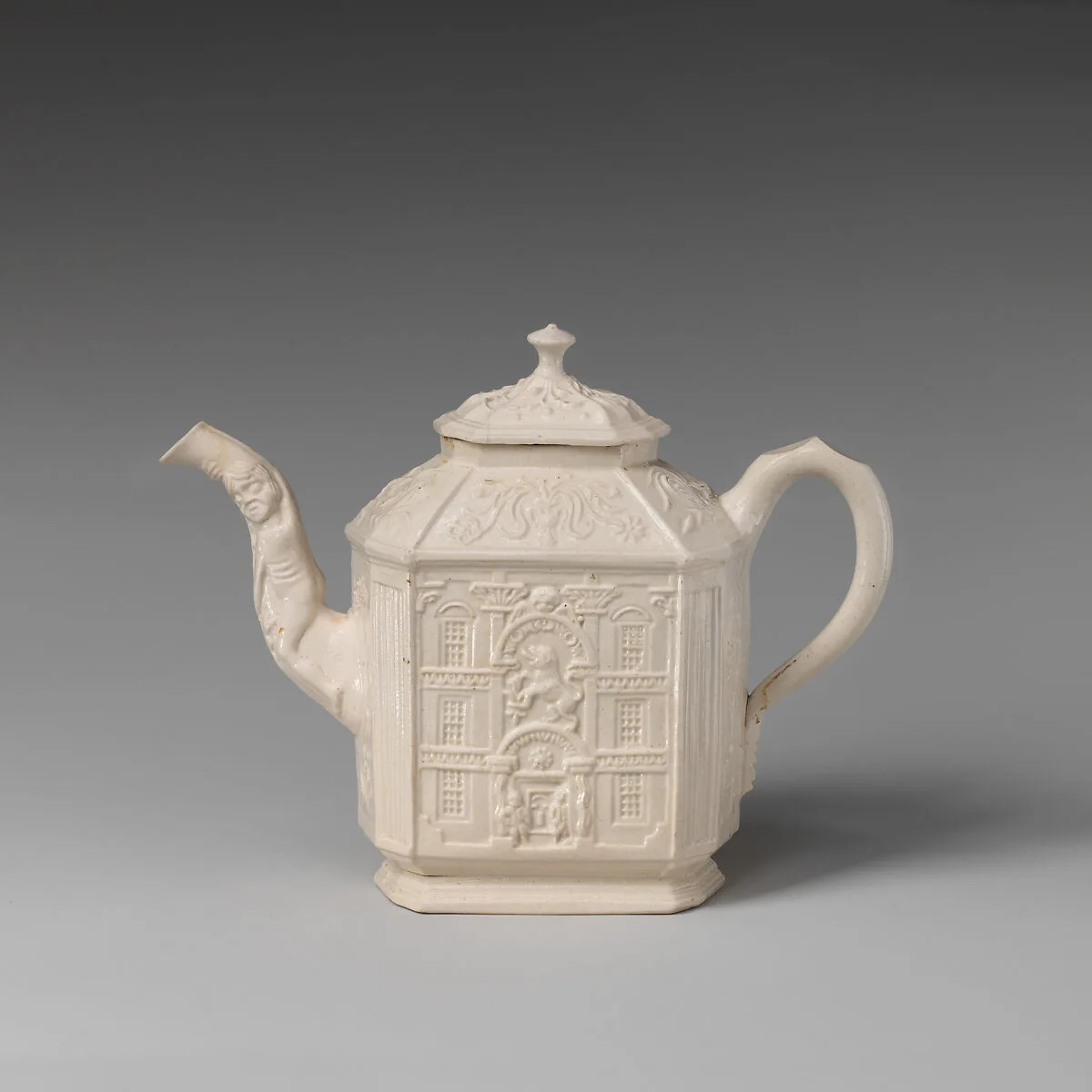 Teapot in the form of a house — Unknown