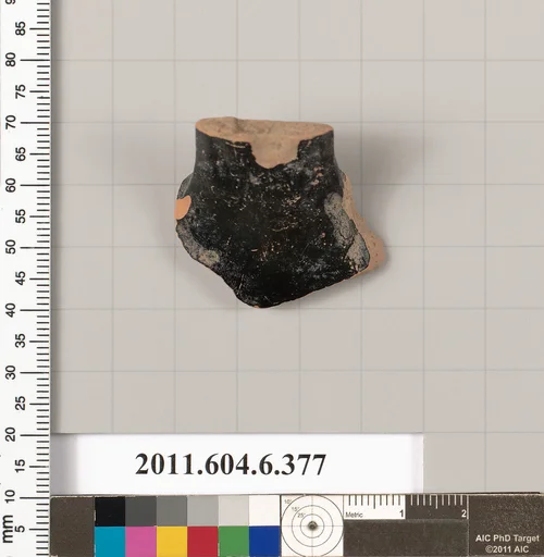 Terracotta fragment of an undetermined shape