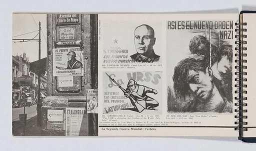 'TGP Mexico, el taller de gráfica popular, doce años de obra artística colectiva / the workshop for popular graphic art, a record of twelve years of collective work', a publication referring to the work of 50 artists, 450 illustrations, 5 original prints (196 pages)