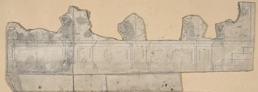 Design for a Stage Set at the Opéra, Paris