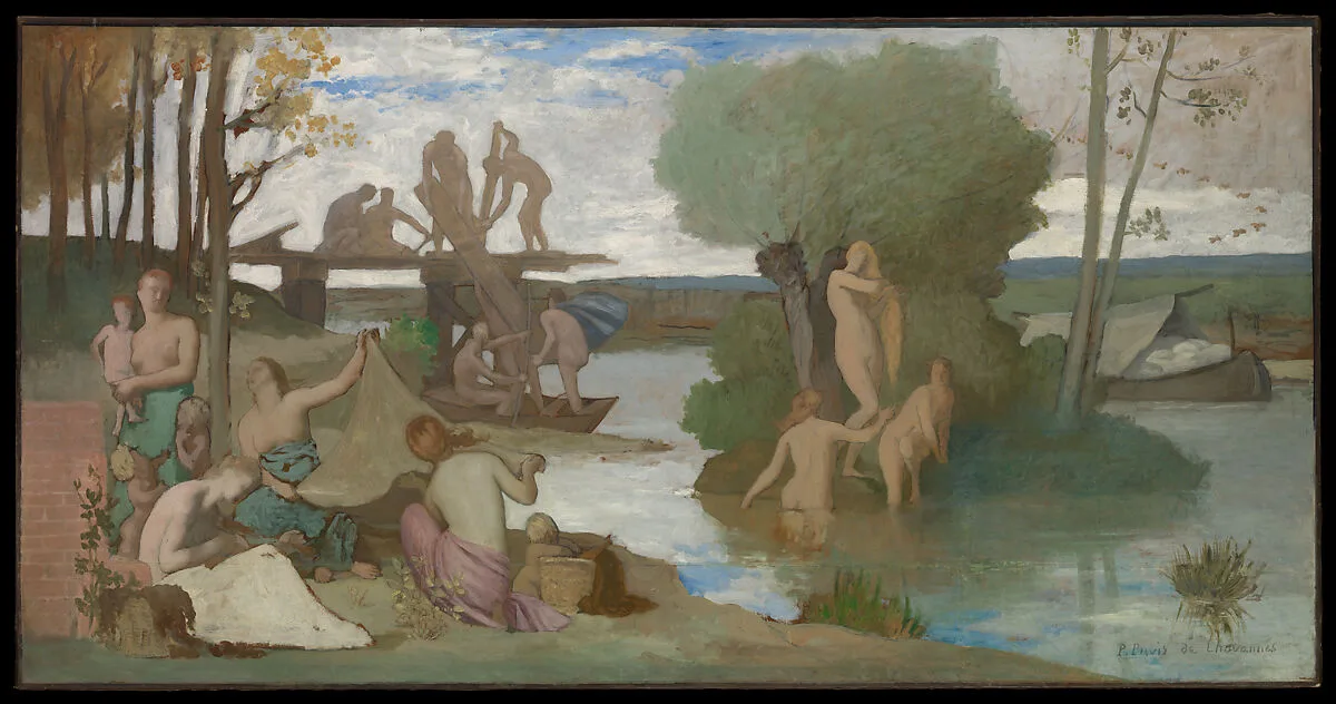 The River — Pierre Puvis de Chavannes