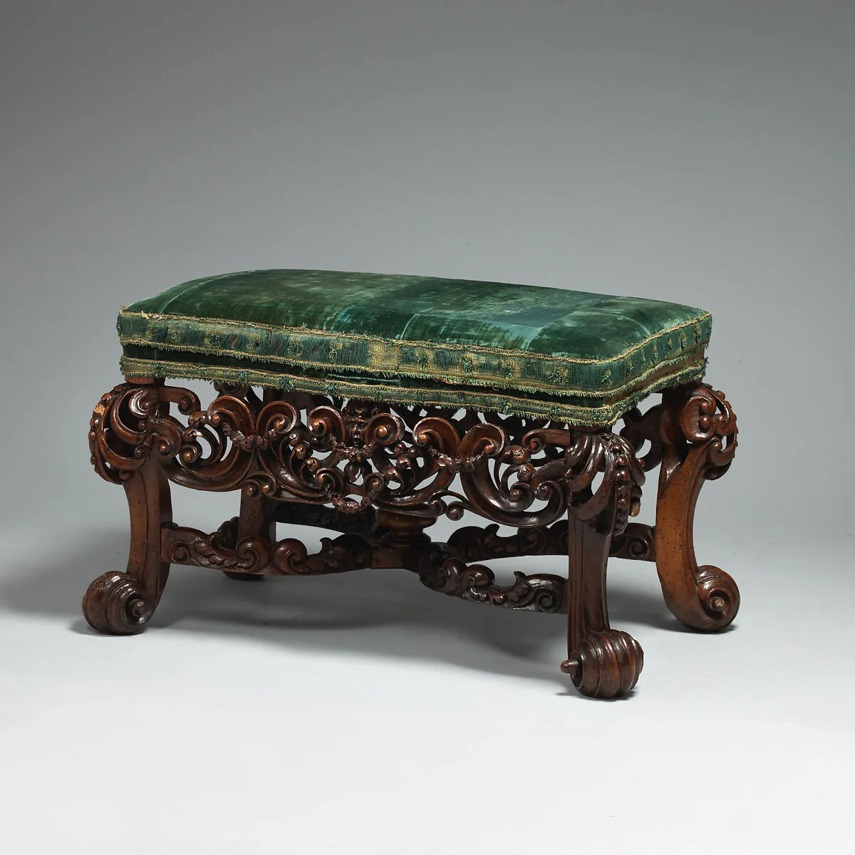Stool (one of a pair) — Unknown