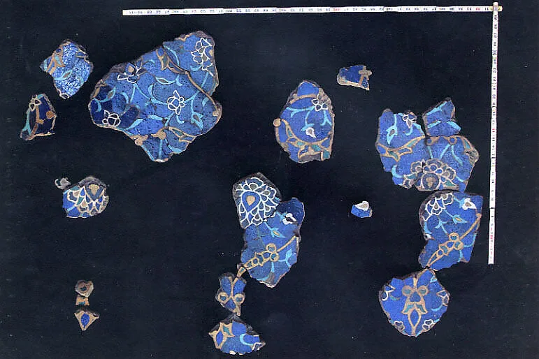 A Group of Mosaic Tilework Fragments — Unknown