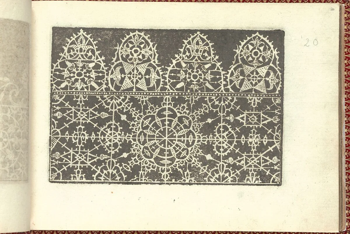 Corona delle Nobili et Virtuose Donne: Libro I-IV, page 20 (recto) — Cesare Vecellio