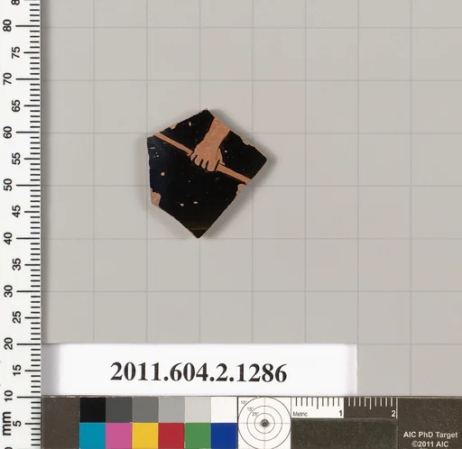 Terracotta fragment of a skyphos (deep drinking cup)