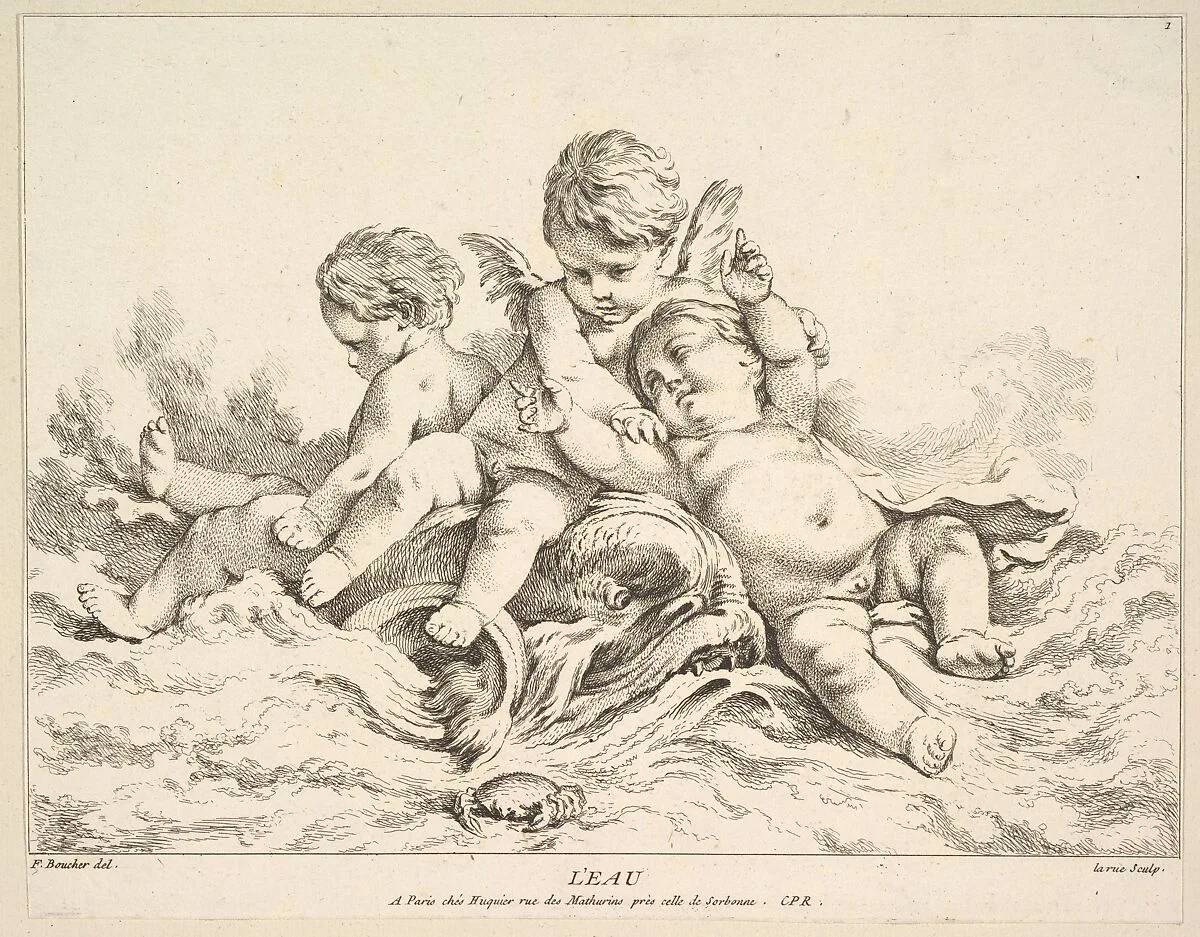 Water — Louis Félix de La Rue|François Boucher