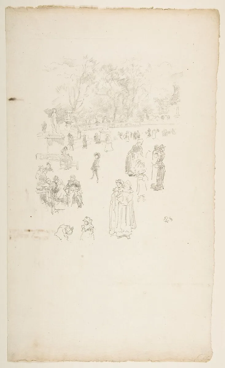 Nursemaids: "Les Bonnes du Luxembourg" — James McNeill Whistler