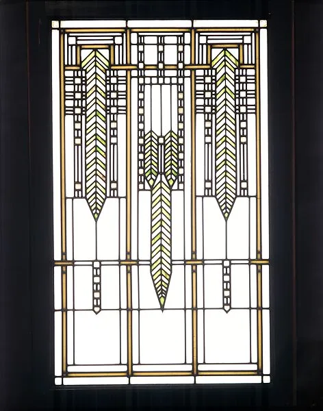 Side panel from Brinsmaid House — Arthur Heun|Giannini and Hilgart Glass Company