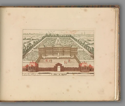 Tooneel Der Voornaamste Nederlands Huizen, En Lust Hoven, Naar T Leven Afgebeeld