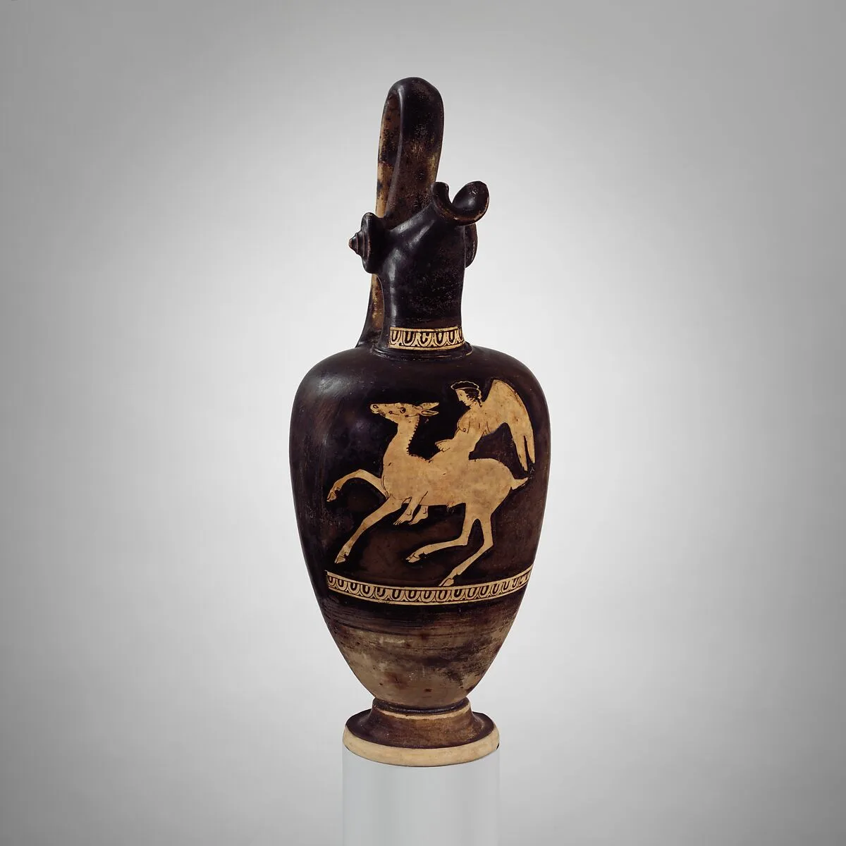 Terracotta oinochoe (jug) — Polion