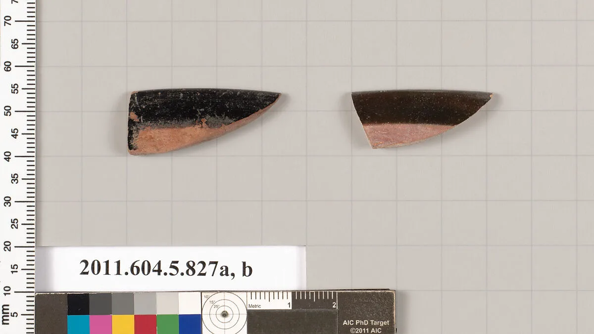 Terracotta rim fragments of kylikes (drinking cups) — Unknown