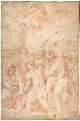 Saint Sebastian Clubbed to Death