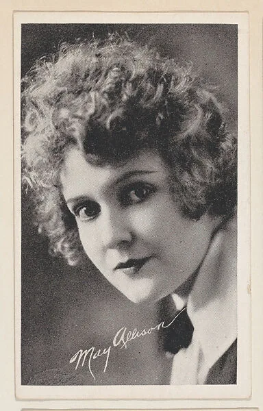 May Allison from Kromo Gravure "Leading Moving Picture Stars" (W623) — Kromo Gravure Photo Company, Detroit, Michigan