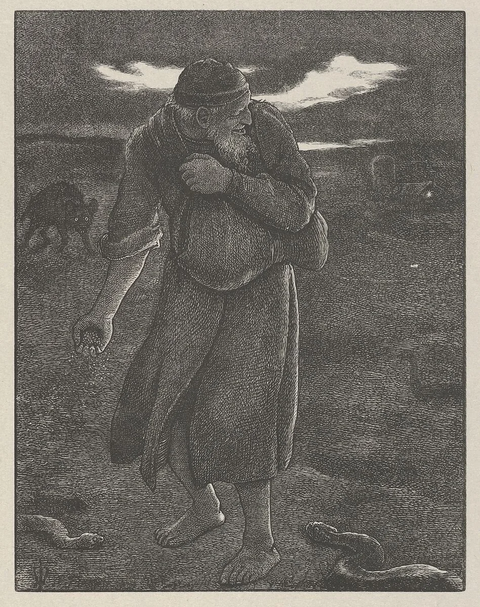 The Tares (The Parables of Our Lord and Saviour Jesus Christ) — Dalziel Brothers|Sir John Everett Millais