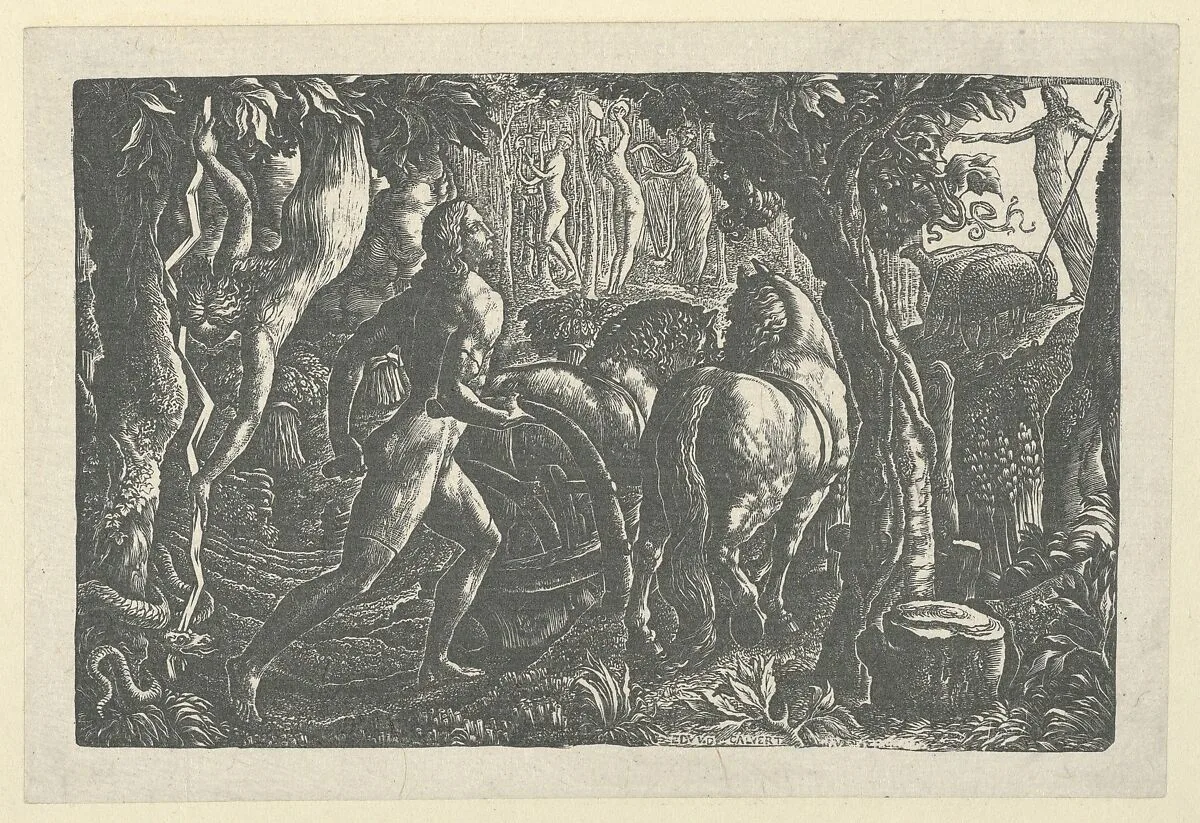 The Ploughman — Edward Calvert