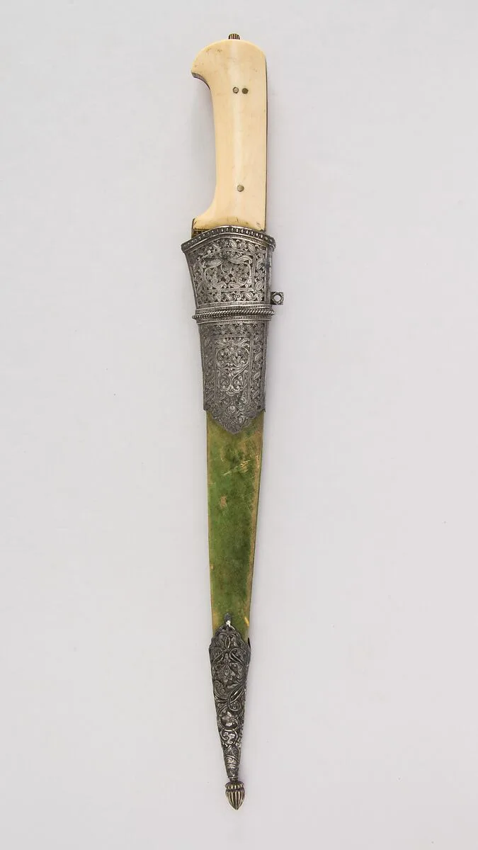 Dagger (Pesh-kabz) with Sheath — Unknown