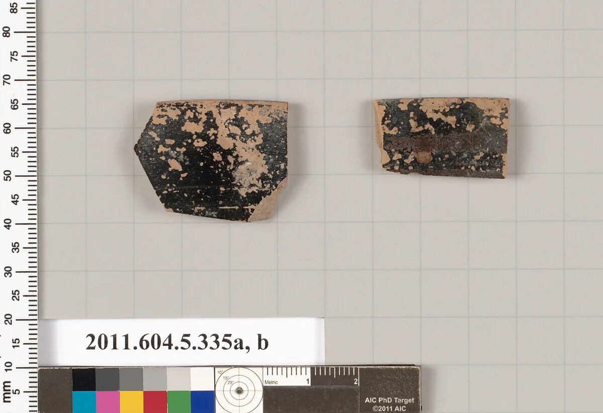 Terracotta rim fragments of kylikes (drinking cups) — Unknown