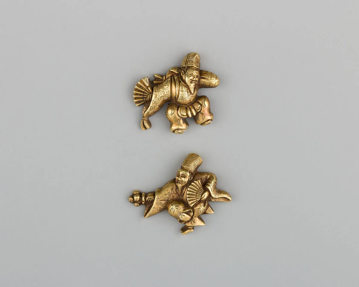 Pair of Sword-Grip Ornaments (Menuki) — Unknown