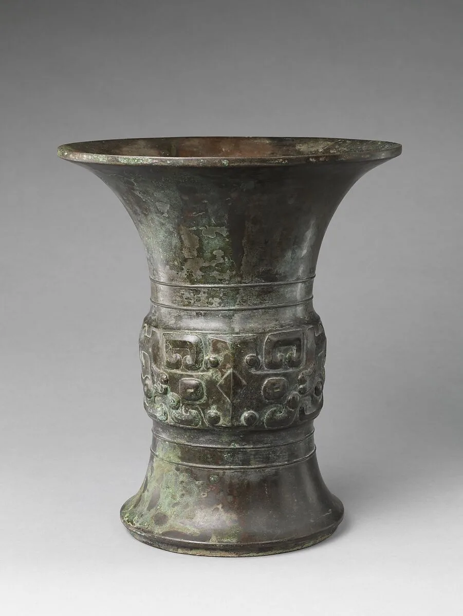 商至西周 青銅尊|Wine container (zun) — Unknown