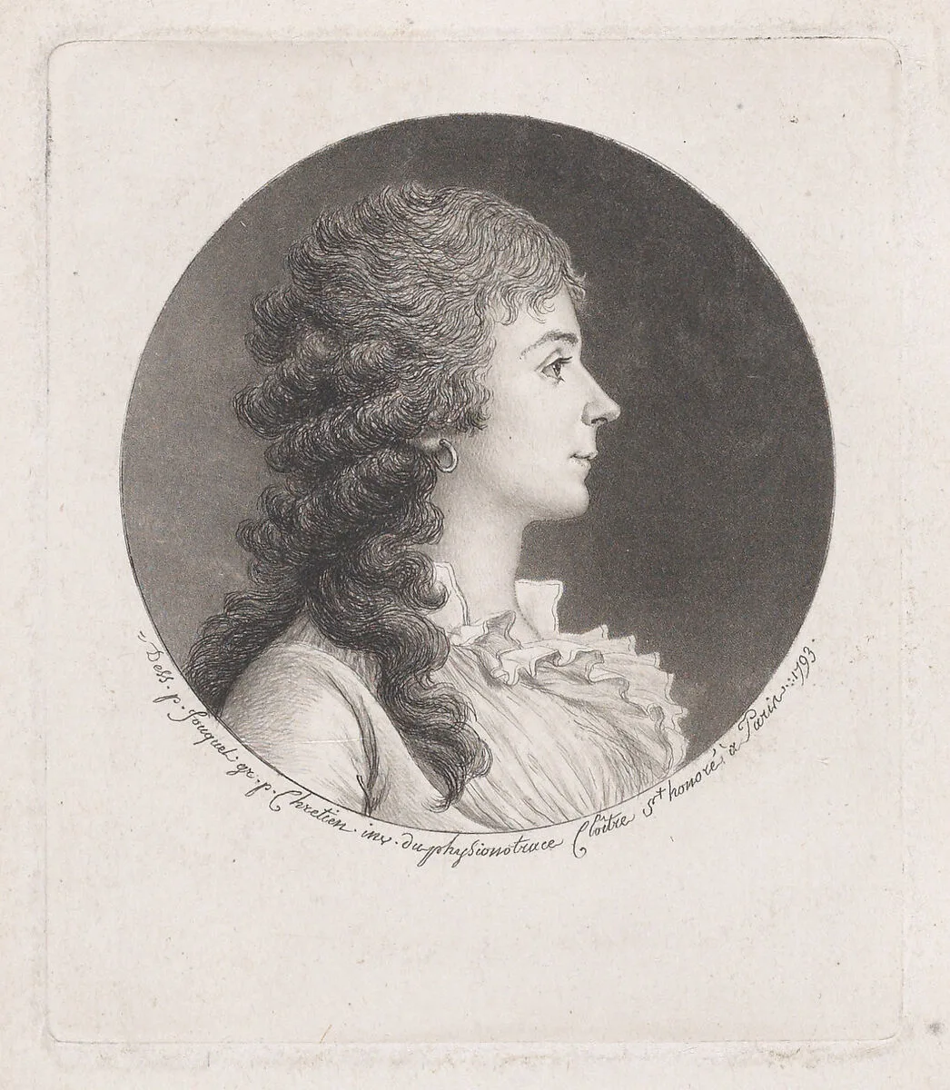 Portrait of Madame Roland — Jean Fouquet|Gilles Louis Chrétien