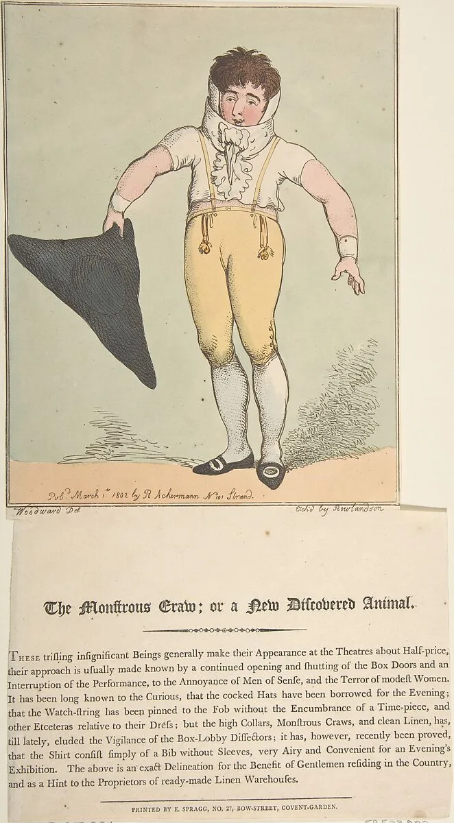 The Monstrous Craw; or a New-Discovered Animal — Thomas Rowlandson|George Murgatroyd Woodward|Rudolph Ackermann, London|Edward Spragg